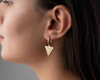 Sterling Silver Transgender Symbol Earrings: LGBTQ Pride Jewelry