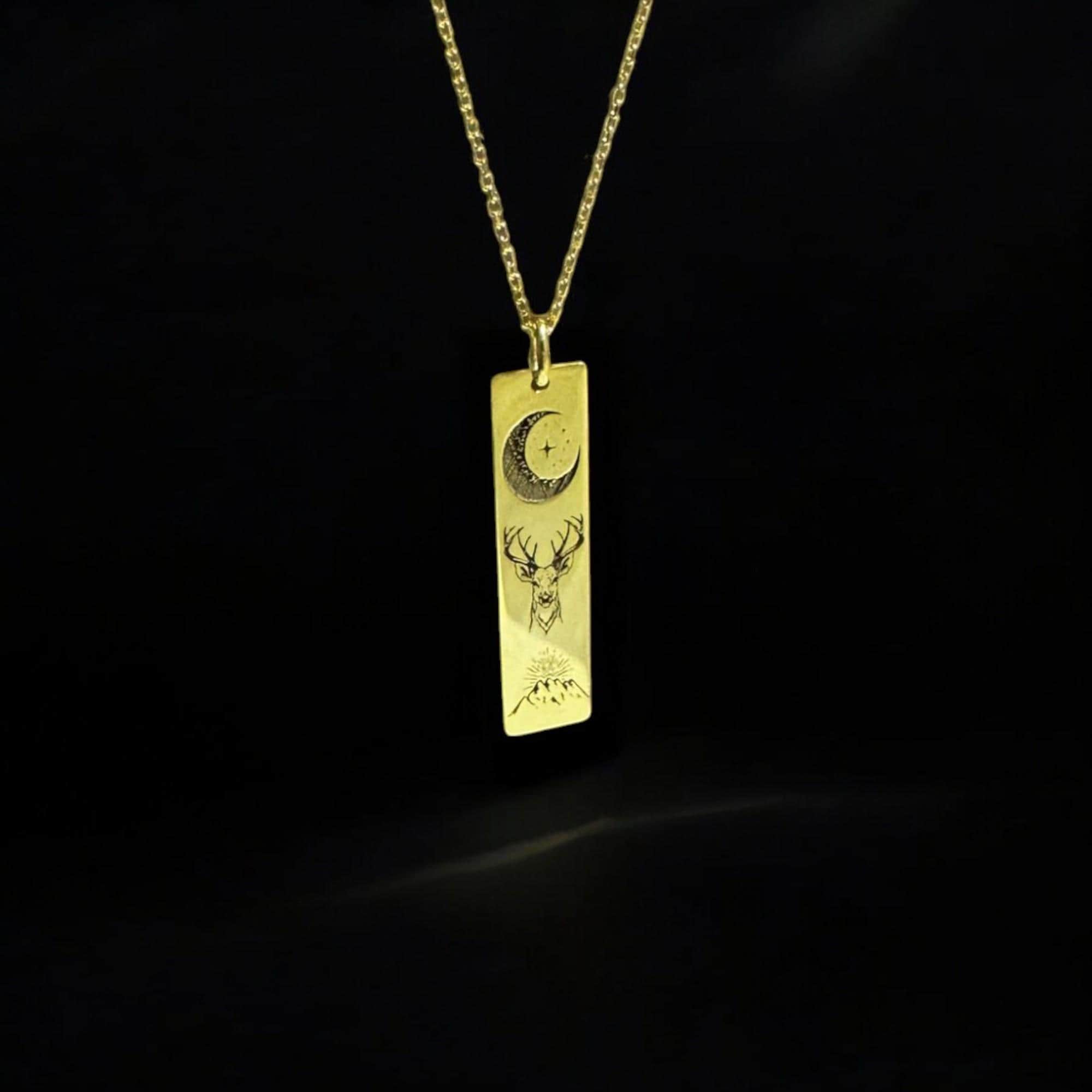 Night Court Velaris Sterling Silver Necklace: Bookish Mountain Pendant