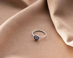 Sterling Silver Evil Eye Ring: Women's Protection Jewelry