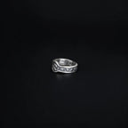 Sterling Silver Japanese Koi Fish Ring, Fish Lover Gift   Charmora Jewelry