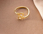 Sterling Silver Double Venus Ring: LGBTQ Pride Jewelry