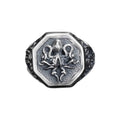 Octopus Men's Silver Ring, Lovecraft Cthulhu Statement Ring, Nautical Jewelry, Mythical Creature Gift