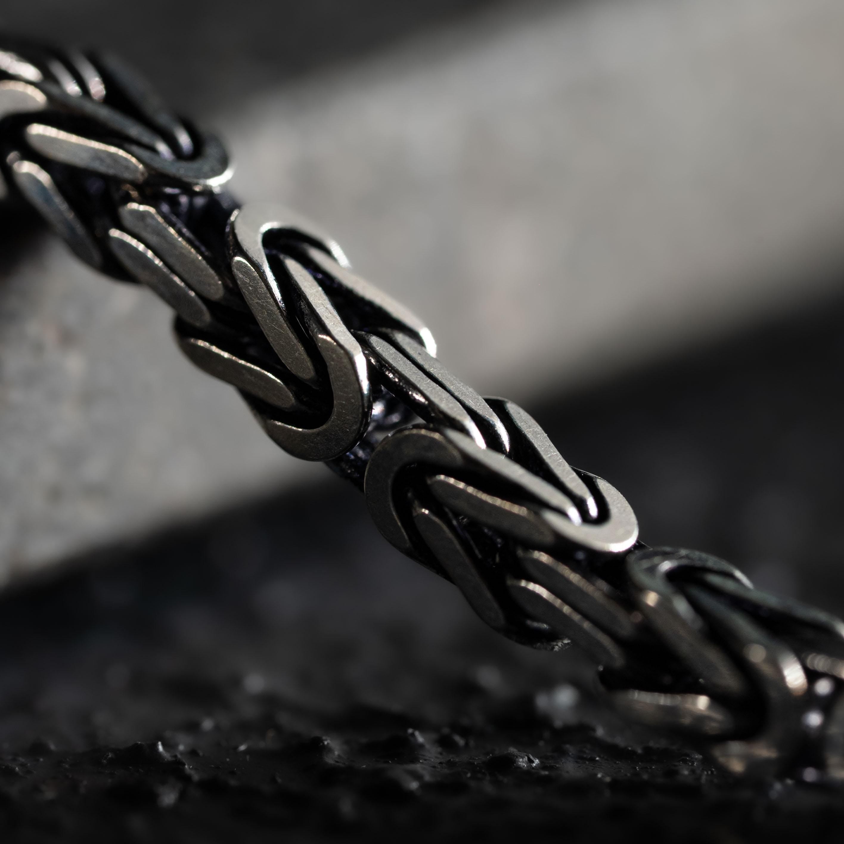 Byzantine King Link Bracelet  Bracelet  Charmora Jewelry