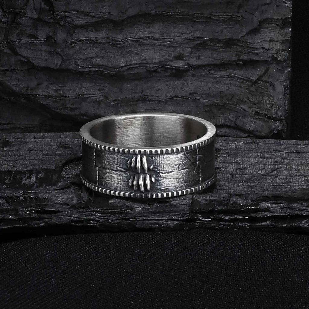 Mens Ring Gift, Gothic Jewelry, Trendy Band, Stylish Statement Piece, Unique Design
