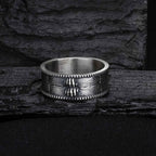 Mens Ring Gift, Gothic Jewelry, Trendy Band, Stylish Statement Piece, Unique Design