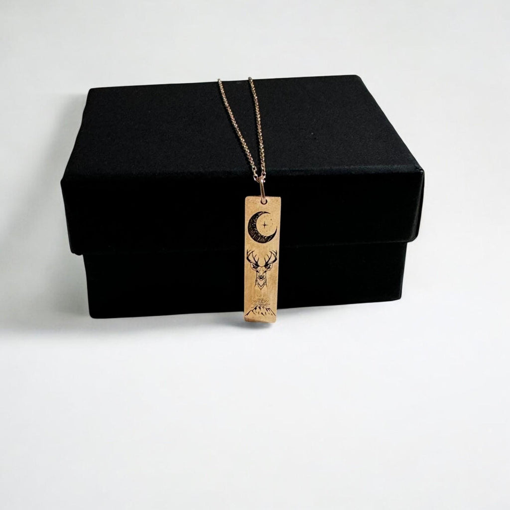 Night Court Velaris Sterling Silver Necklace: Bookish Mountain Pendant