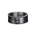Mens Ring Gift, Gothic Jewelry, Trendy Band, Stylish Statement Piece, Unique Design   Charmora Jewelry