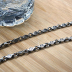 Handmade 925 Sterling Silver Mens Necklace, Elegant Unique Design