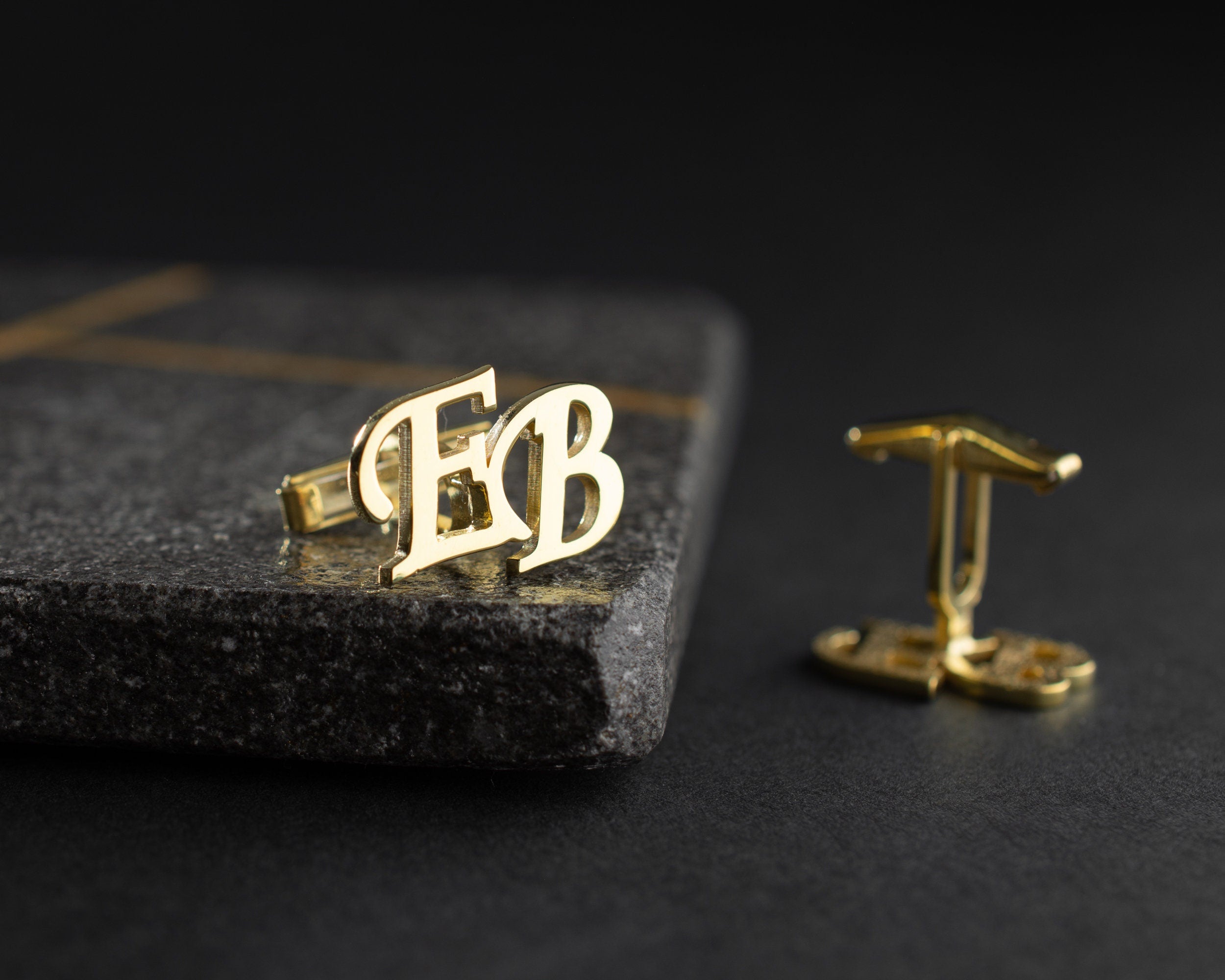 Personalized Sterling Silver Cufflinks: Engraved Wedding, Groomsmen Gift