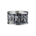 Ancient Roman Senator Ring: 925 Sterling Silver, Roman Empire Jewelry
