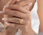 Sterling Silver Double Venus Ring: LGBTQ Pride Jewelry