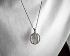 Handmade Sterling Silver Viking Warrior Pendant Necklace   Charmora Jewelry