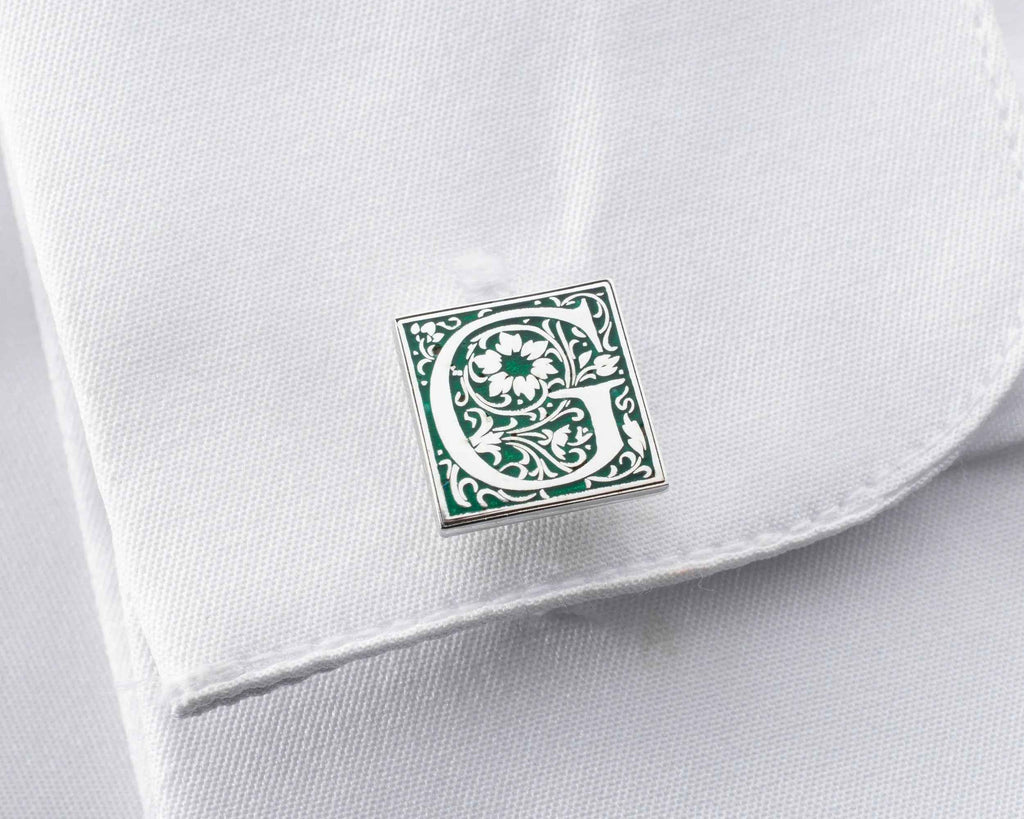 Personalized Football Cufflinks: Engraved Sterling Silver Soccer Gift