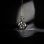 Evil Eye Flower Necklace: Sterling Silver Nazar Protection Pendant   Charmora Jewelry