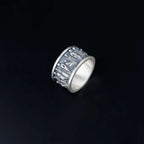 Ancient Roman Senator Ring: 925 Sterling Silver, Roman Empire Jewelry   Charmora Jewelry