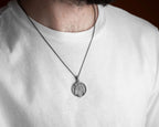 Handmade Sterling Silver Viking Warrior Pendant Necklace   Charmora Jewelry