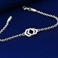 Sterling Silver Geometric Bracelet: Minimal Modern Chain Jewelry