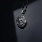 Sterling Silver Compass Necklace, Travel Jewelry Gift for Him   Charmora Jewelry