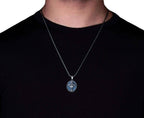 Sterling Silver Jesus Christ Necklace: Religious Christian Pendant