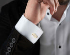 Sterling Silver Initials Cufflinks, Personalized Wedding Gift
