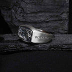 Sterling Silver Michelangelo Ring: Renaissance Art, Hand of God