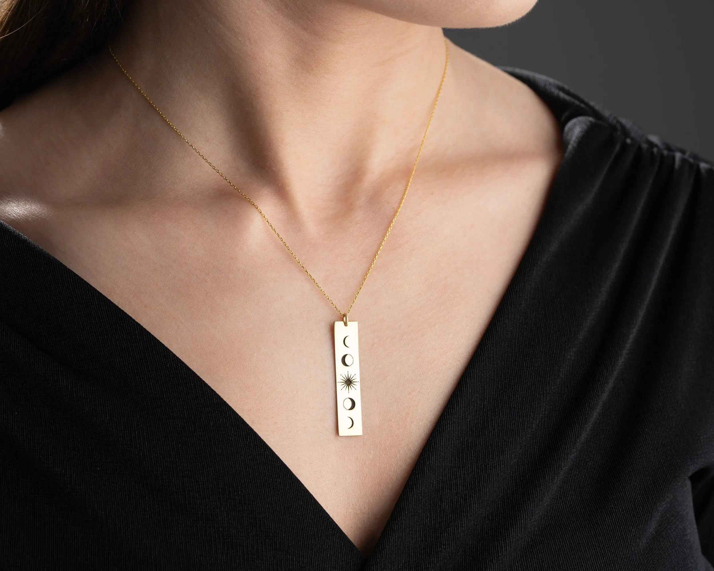 Acotar Night Court Sterling Silver Necklace: Bookish Starry Jewelry