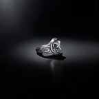 Sterling Silver Ram Ring: Aries Zodiac Jewelry for Men   Charmora Jewelry