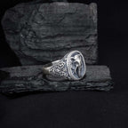Handmade Sterling Silver Elephant Ring: Animal Jewelry Gift   Charmora Jewelry