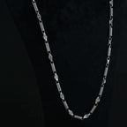 Oxidized Sterling Silver Mens Necklace: Handmade Pendant Jewelry   Charmora Jewelry