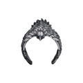 Sterling Silver American Eagle Ring: Oxidized 925 Silver Band   Charmora Jewelry