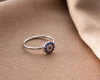 Sterling Silver Evil Eye Ring: Women's Protection Jewelry