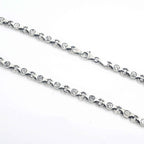 Handmade 925 Sterling Silver Mens Necklace, Elegant Unique Design