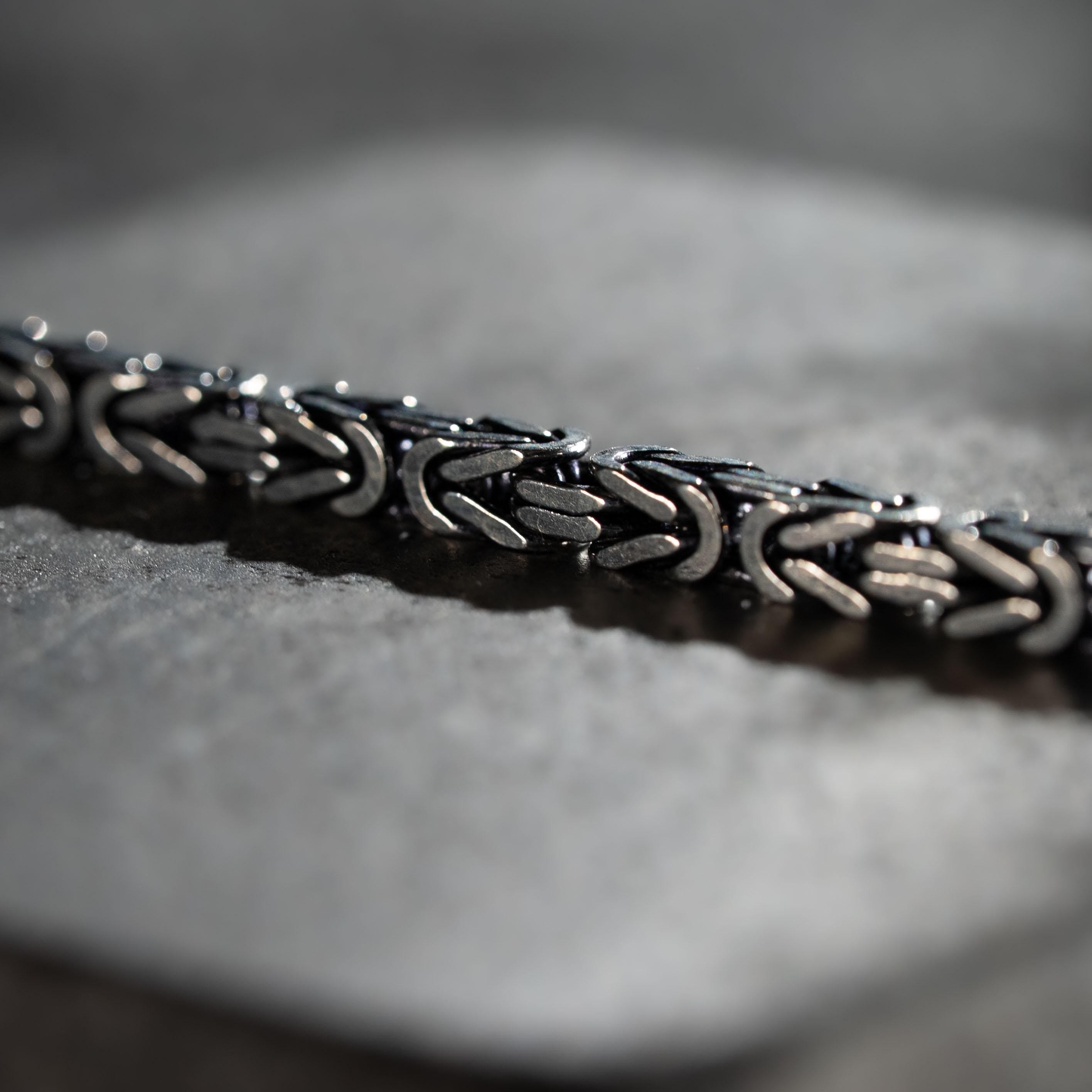 Byzantine King Link Bracelet  Bracelet  Charmora Jewelry