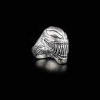 Venom Ring: Sterling Silver Gothic Snake Jewelry