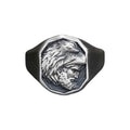 Silver Hercules Nemean Lion Greek Gods Ring, Men's Ancient Greek Mythology Jewelry, Mythological Gift