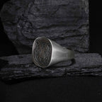 Oxidized Sterling Silver Tiger Ring, Animal Jewelry Gift