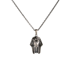 Ancient Egypt Pharaoh Nemes Necklace  Necklace  Charmora Jewelry