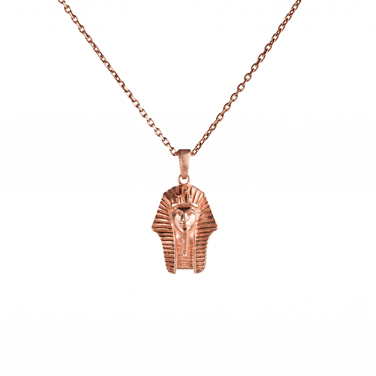 Ancient Egypt Pharaoh Nemes Necklace  Necklace  Charmora Jewelry