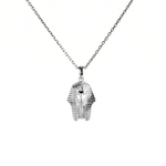 Ancient Egypt Pharaoh Nemes Necklace  Necklace  Charmora Jewelry