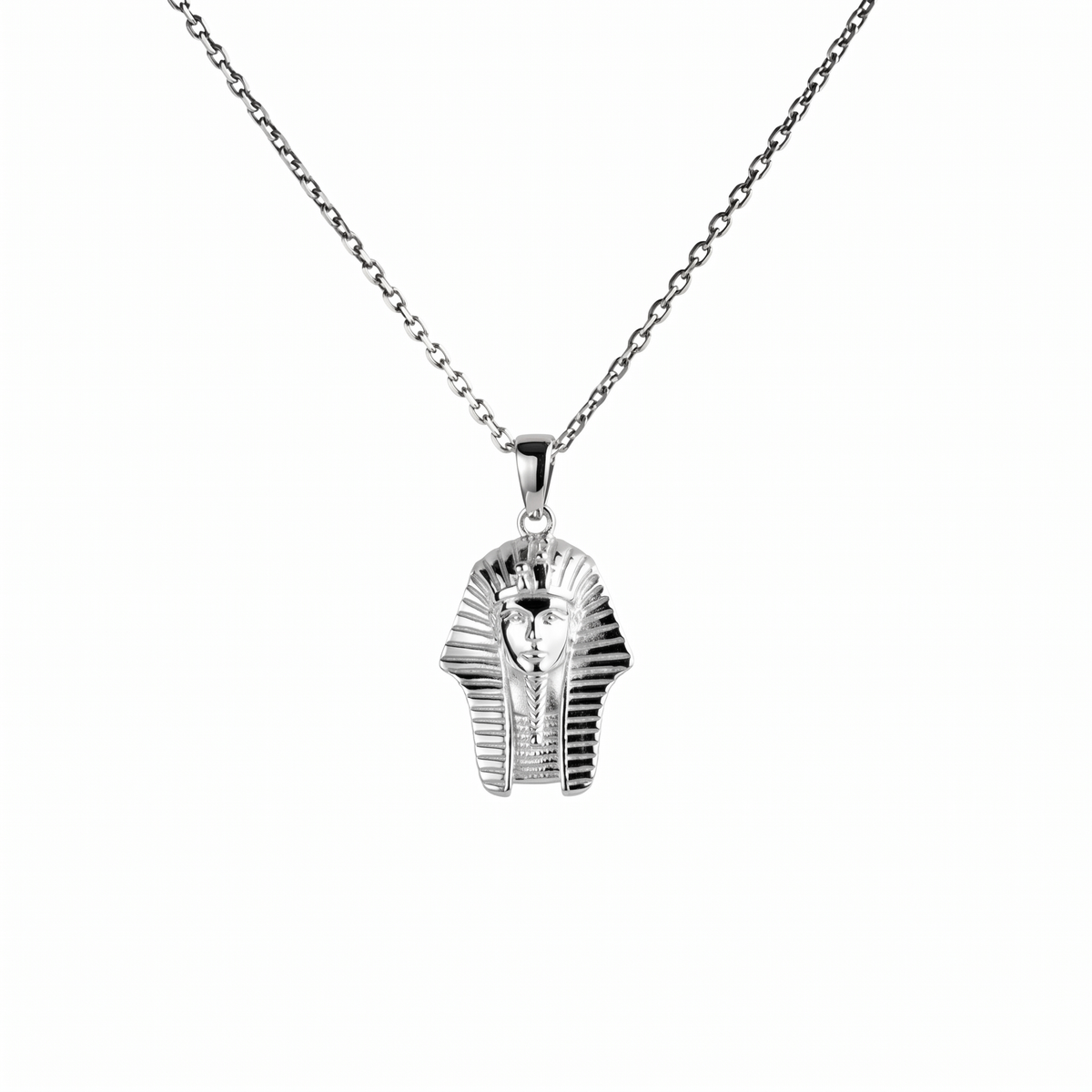 Ancient Egypt Pharaoh Nemes Necklace  Necklace  Charmora Jewelry