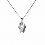 Ancient Egypt Pharaoh Nemes Necklace  Necklace  Charmora Jewelry