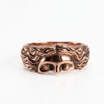Aphrodite Goddess Venus Relief Motif Band Ring  Ring  Charmora Jewelry
