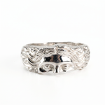 Aphrodite Goddess Venus Relief Motif Band Ring  Ring  Charmora Jewelry