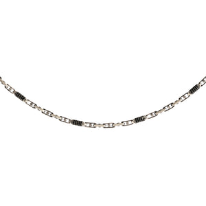 Zirconia Byzantine Link Chain Bracelet  Bracelet  Charmora Jewelry