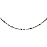 Black Baguette Box Clasp Link Bracelet  Bracelet  Charmora Jewelry