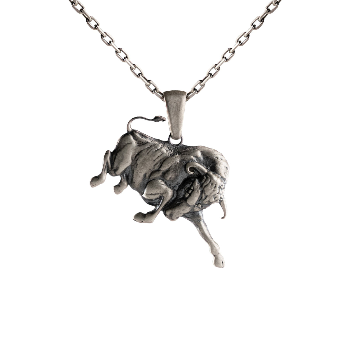 Bull Necklace  Necklace  Charmora Jewelry