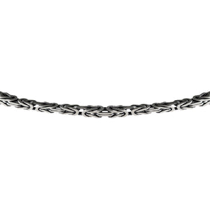 Byzantine Square Chain  Necklace  Charmora Jewelry