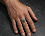 American Eagle Patriotic Bird Wrap Ring  Ring Charmora Jewelry