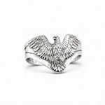American Eagle Patriotic Bird Wrap Ring  Ring Charmora Jewelry