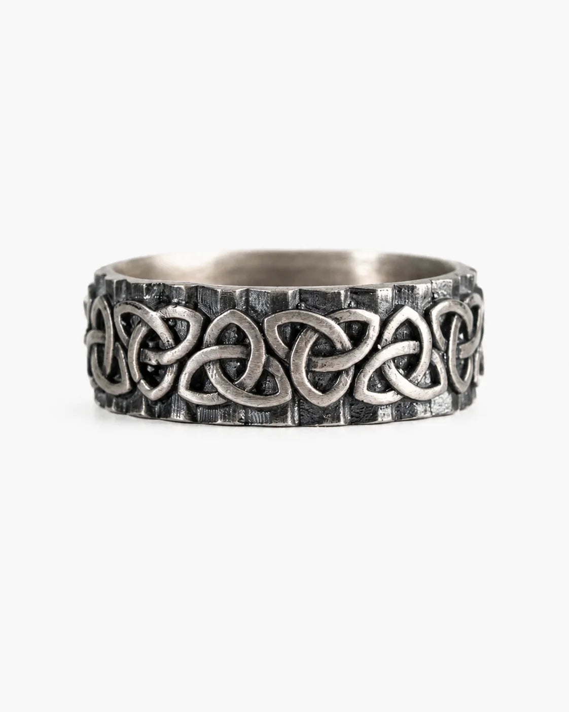 Triquetra Celtic Knot Motif Ring  Ring Charmora Jewelry